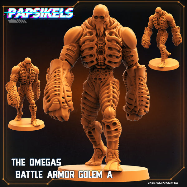 THE OMEGAS - BATTLE ARMOR GOLEM A - Only-Games