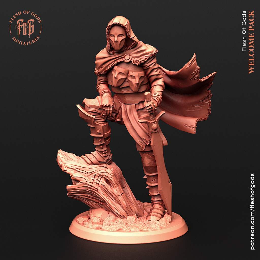 High Order Assassin - Flesh Of Gods - Miniatures by Only-Games.co