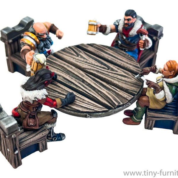 Celebrating adventurers (SITTING FOLKS) - Only-Games