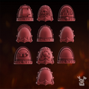 Fire Preachers Shoulder Pads Set x10