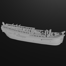 1/700 & 1/1200 British Collier HMS Endeavour (10 guns), 1768-78 - Only-Games