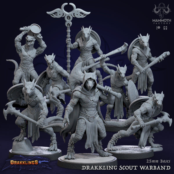 Drakkling Scout Warband (10 Models) - Only-Games