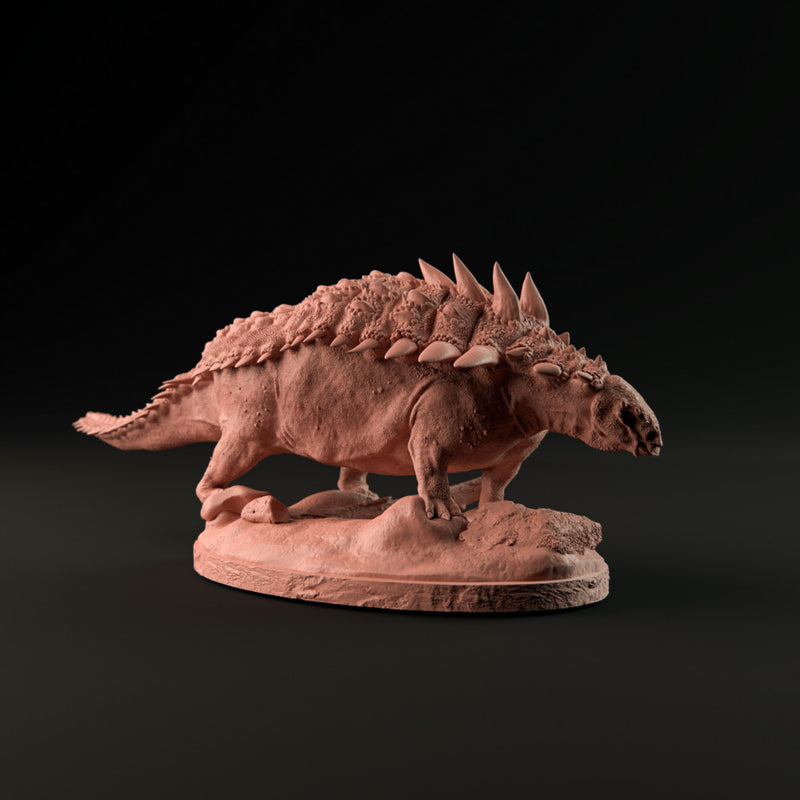 STL file Charonosaurus running 1-35 scale pre-supported dinosaur