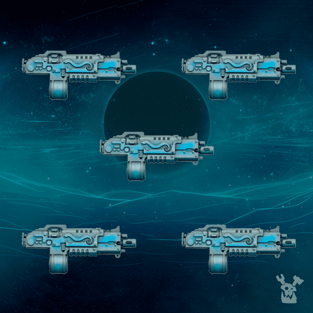 Scylla Heavy Rifles Set x5 #2 - DakkaDakka.Store - Miniatures by Only ...