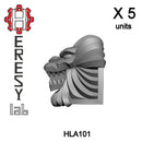 HLA106 - Heresylab - Space Marine Lion Shoulder Pad x 5 - Only-Games