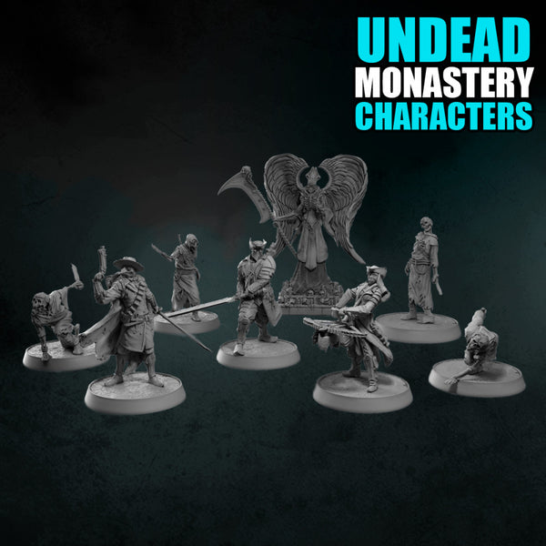 CHARACTERS - UNDEAD MONASTERY - Only-Games