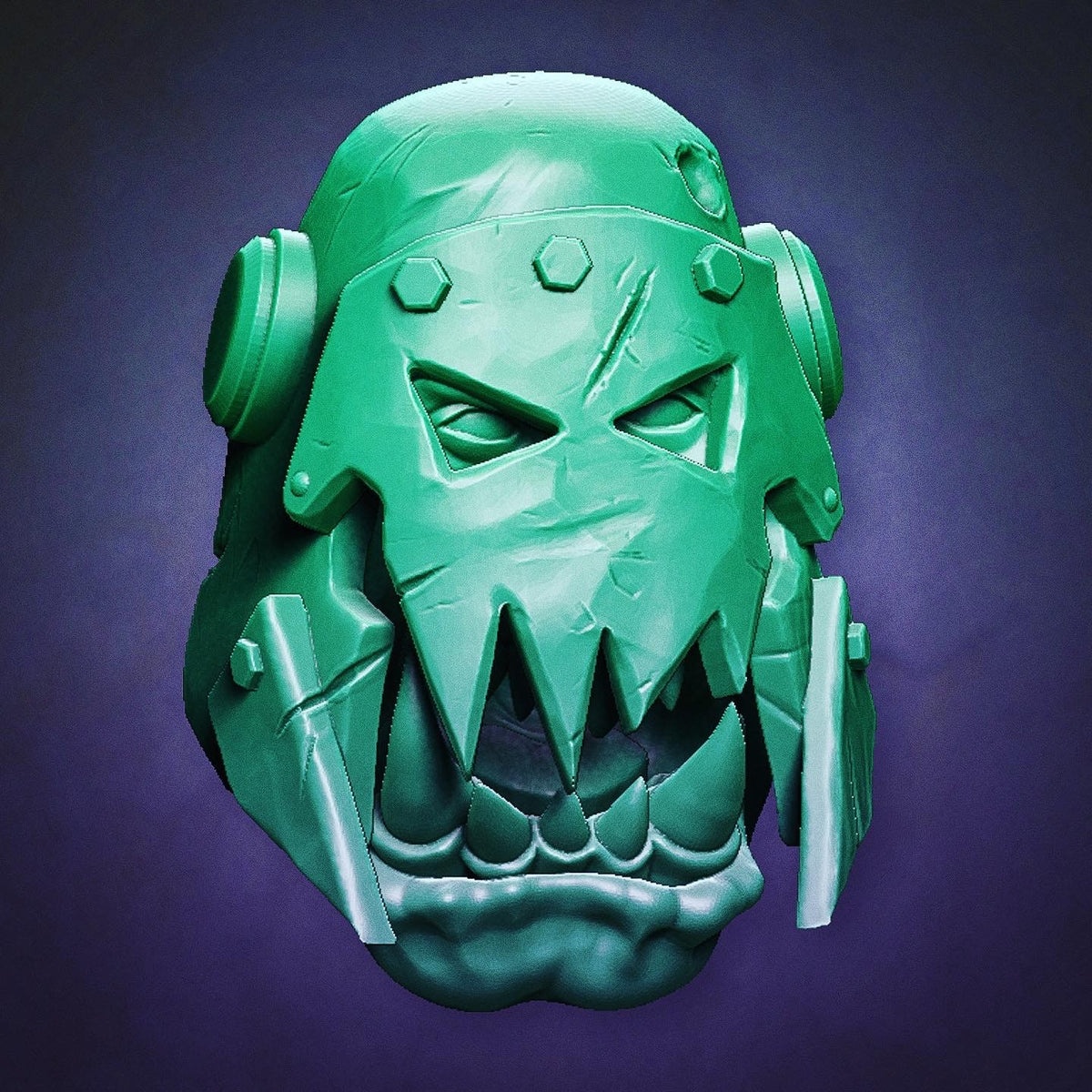 Orc Bucket Heads - Set A (Boss Size) - MrModulork - Miniatures by
