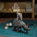 Wolf Rider 03 - TytanTroll Miniatures - DnD - Fantasy - Only-Games