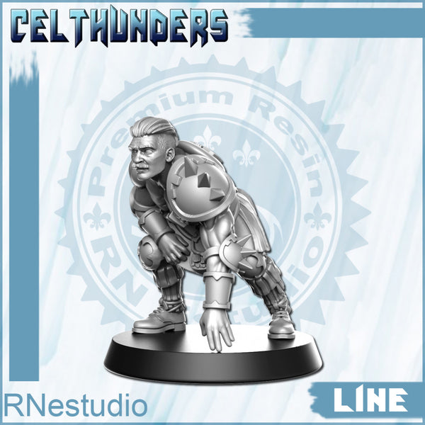 02 Line Celthunders Fantasy Football 32mm - Only-Games