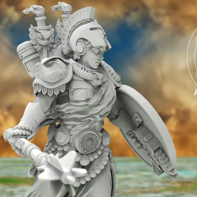 Minoan Athenai di Atlan Forge Wargames/Giochi da tavolo/Resin Miniature/DnD