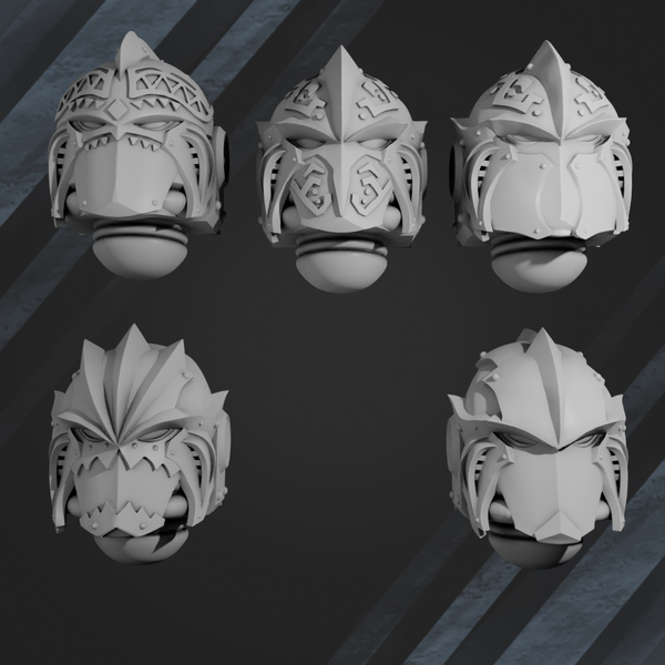 Cosmo Sharks Helmet Set x5 - Only-Games
