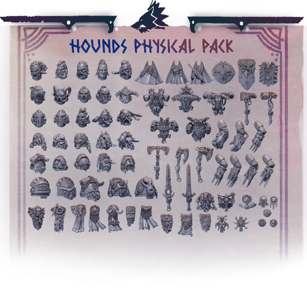 Hounds Physical Pack pledge - Only-Games