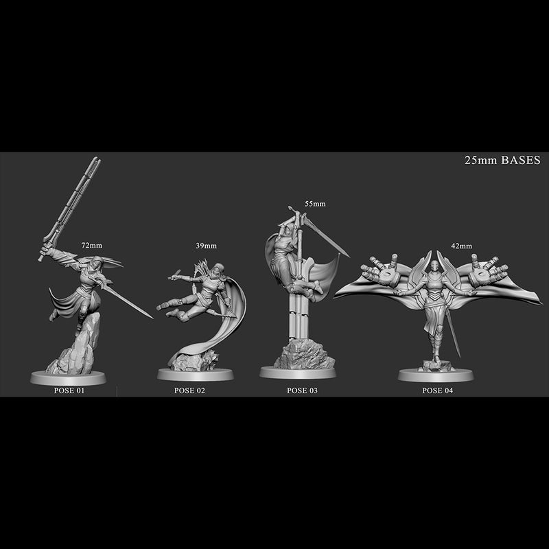 Argent Defender (all 4 poses) - Only-Games