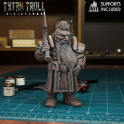 Male Dwarf Pack - TytanTroll Miniatures - DnD - Fantasy - 32mm - Only-Games