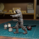 Bandit Pointing with Cudgel - TytanTroll Miniatures - DnD - Fantasy - Only-Games