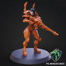 Space Elf Female Soldier Pose 1 - Only-Games