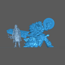 (L 0007) Abomination orc troll with big sword - Only-Games