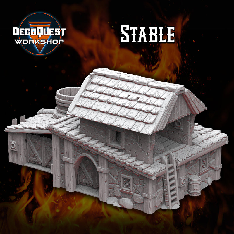 Medieval stable - Only-Games