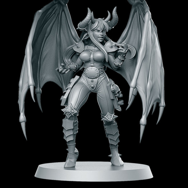 Demons Team Bloodthirster - Fantasy Football 32mm - Only-Games