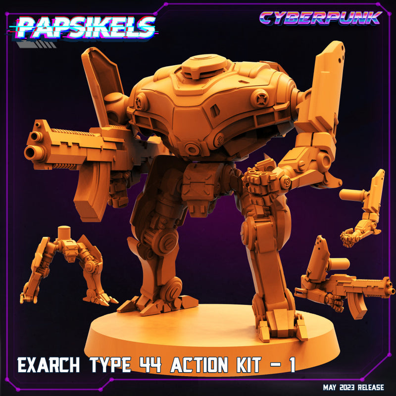 PAPZ INDUSTRIES MODULAR BATTLE MECH EXARCH TYPE 44 A - Only-Games