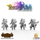 Kingdom of Talarius, Kingsguard Glaiveguard (12 x 32mm scale minis) - Only-Games