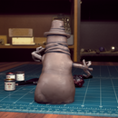 Snowman 02 - TytanTroll Miniatures - DnD - Fantasy - 32mm - Only-Games