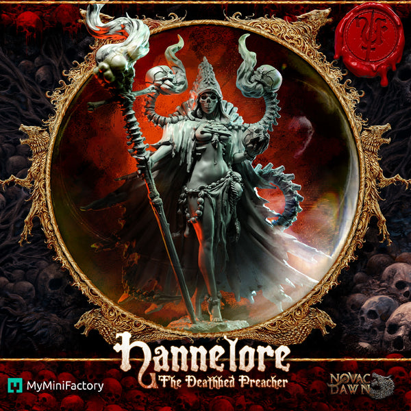 Hannelore - The Deathbed Preacher 32mm - Only-Games