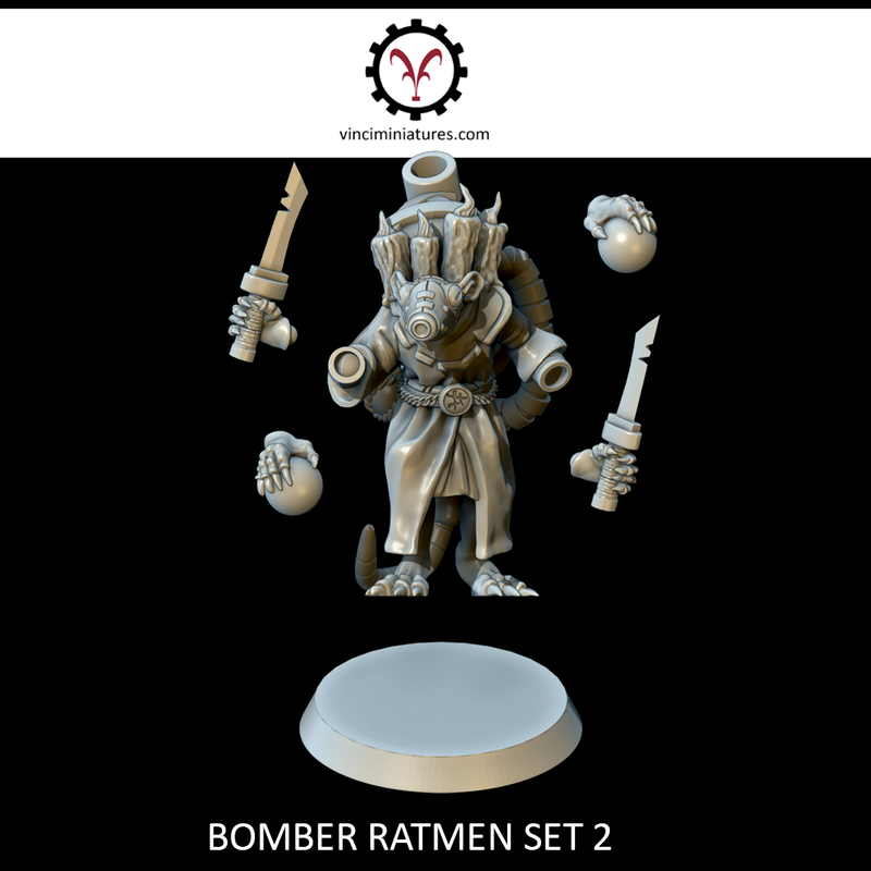 BOMBER RATMEN SET 2 - Only-Games
