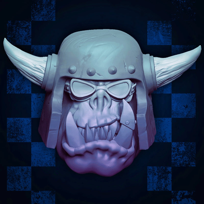 Orc Helmet Heads - Set A (Elite Size) - Only-Games