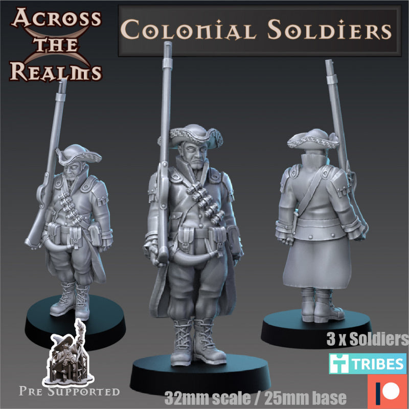 Colonial Soldiers - Only-Games