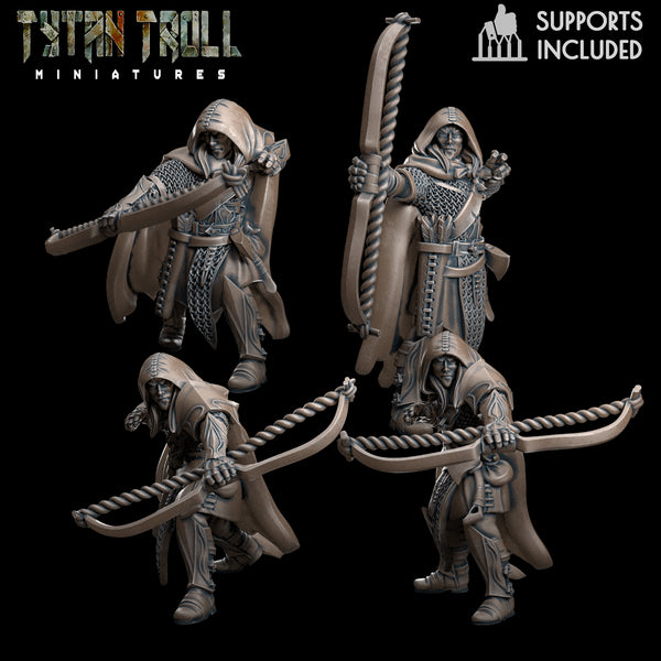 Elf Archer Bundle - TytanTroll Miniatures - DnD - Fantasy - Only-Games