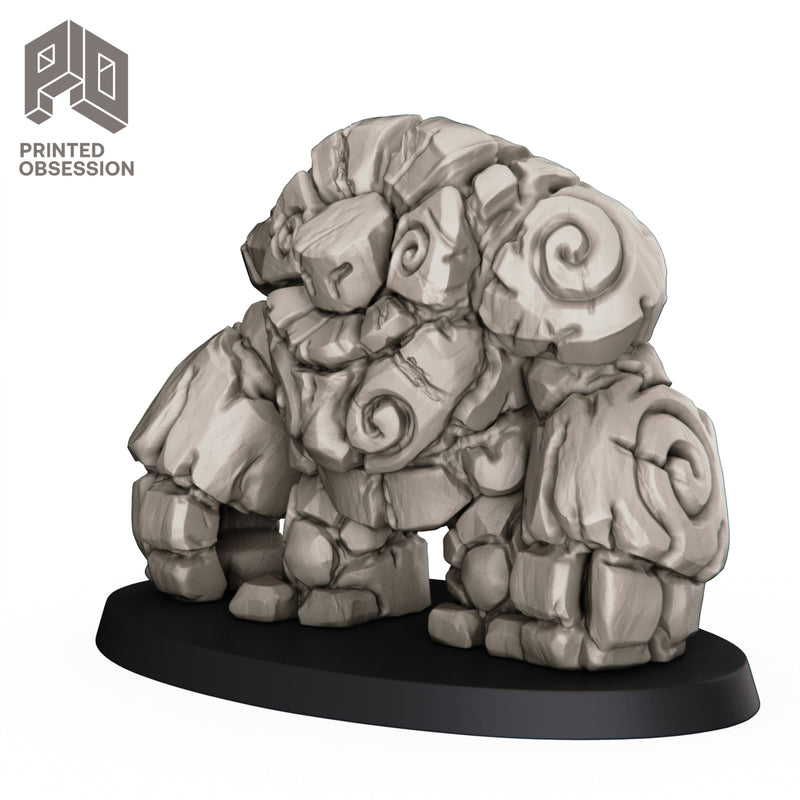 Stone Golem - Construct - Only-Games