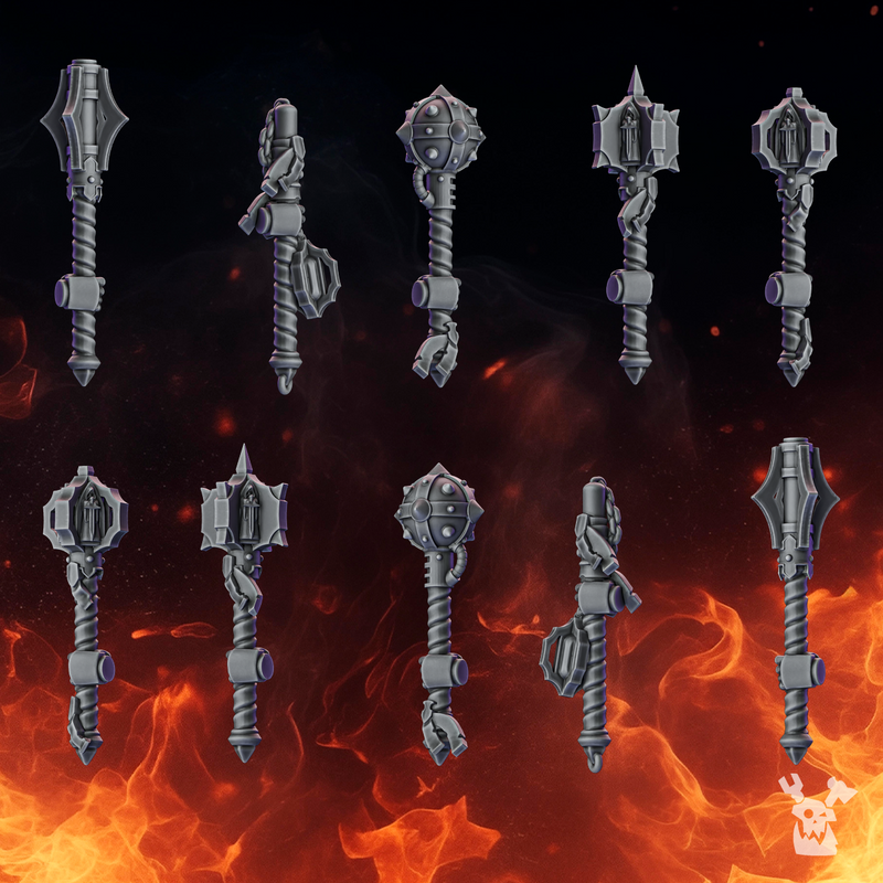 Pactum Aeternum Knight Maces Set x10 - Only-Games