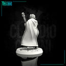 (0082) Male human elf tiefling half orc bard with lute - Only-Games