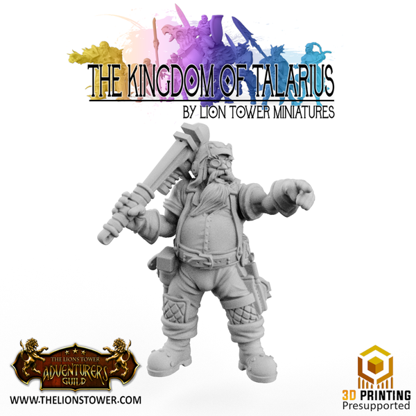Kingdom of Talarius - Chief Engineer Sidney - Only-Games