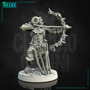 (0136) Male faun satyr archer with bow - Only-Games