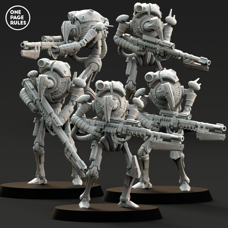 Robot Snipers (5 Models) - Only-Games