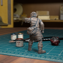 City Guard Whistler - Frostgrave Pathfinder - Fantasy DND - TytanTroll Miniatures - Only-Games