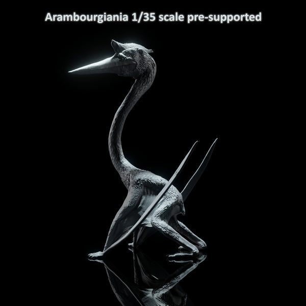 Arambourgiania sitting 1-35 scale pterosaur - Only-Games