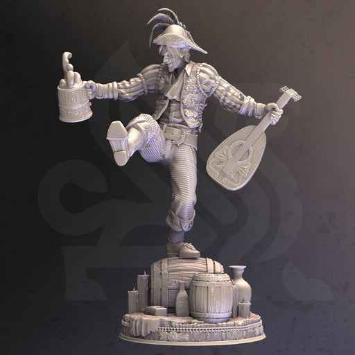 Extravagant Half-Elf Bard - Brekken the Bodacious - Only-Games