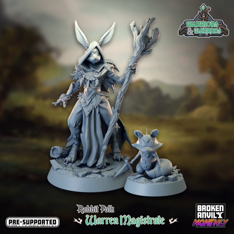 Warriors and Warrens- Magistrate and Familiar - Only-Games