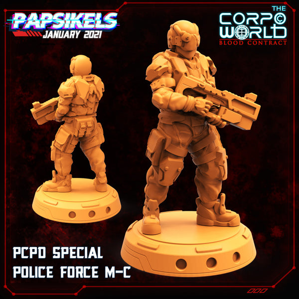 PCPD SPECIAL POLICE FORCE M-C - Only-Games