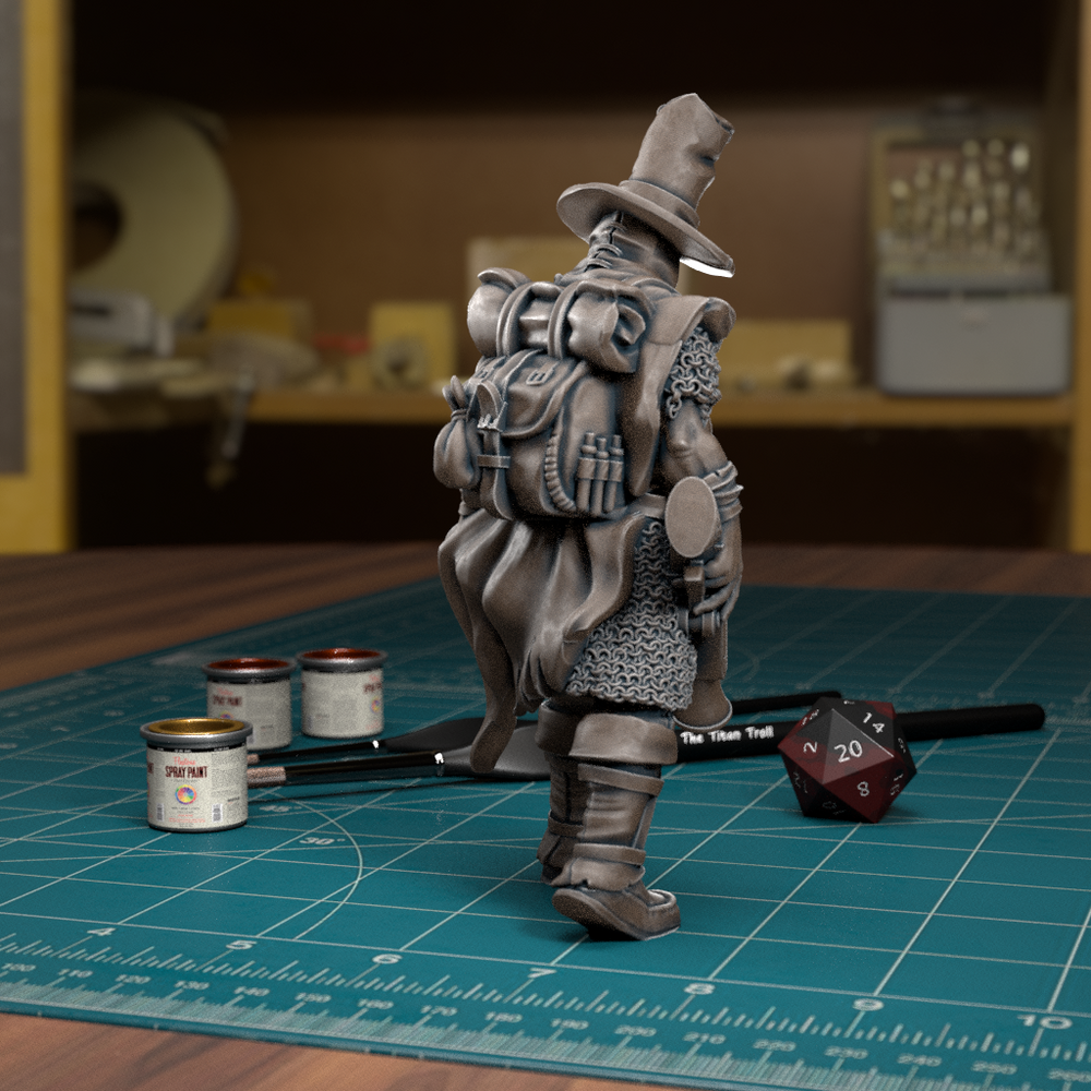 Pilgrim Ranger Wastelander Witch Hunter - 32mm - DND - Pathfinder