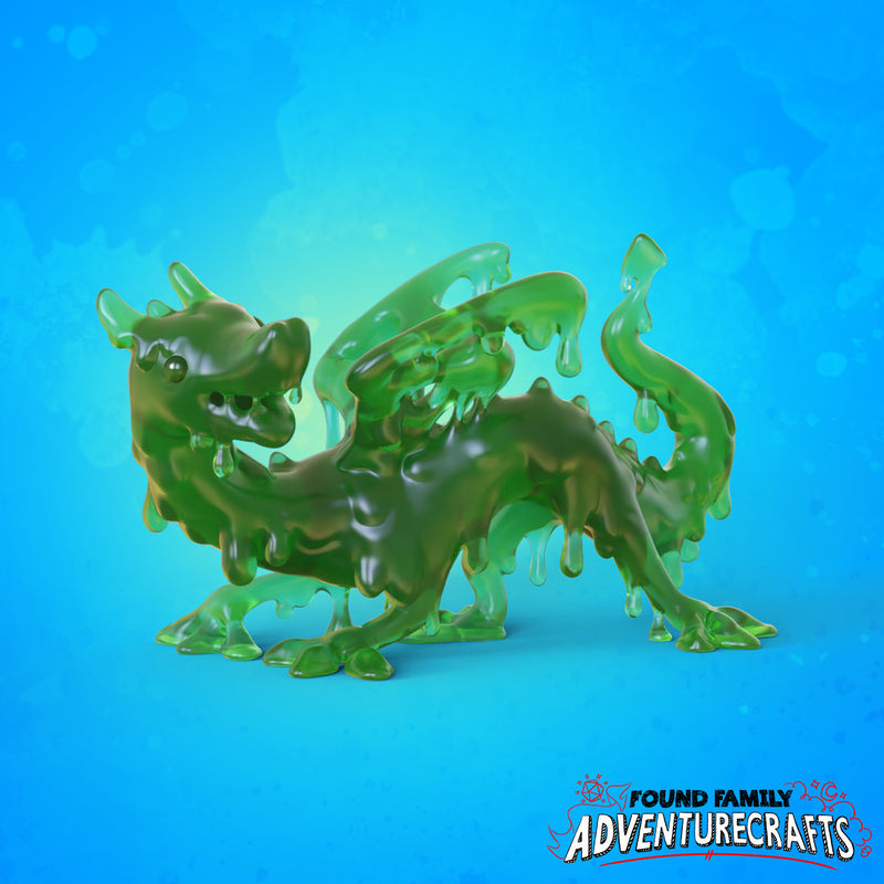 Slime Dragon - A Friendly Ooze Wyrm - Only-Games