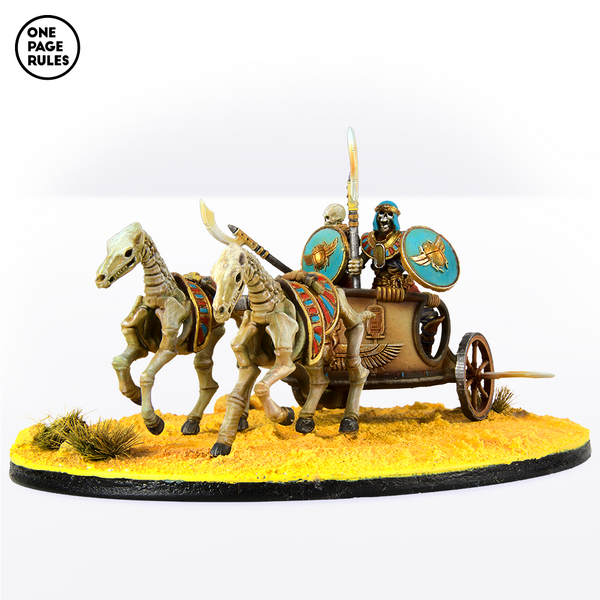Mummified Skeleton Spear Chariot (1 Model) - Only-Games