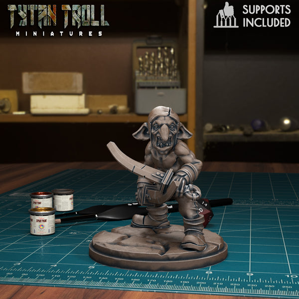 Goblin 03 - TytanTroll Miniatures - DnD - Fantasy - Only-Games