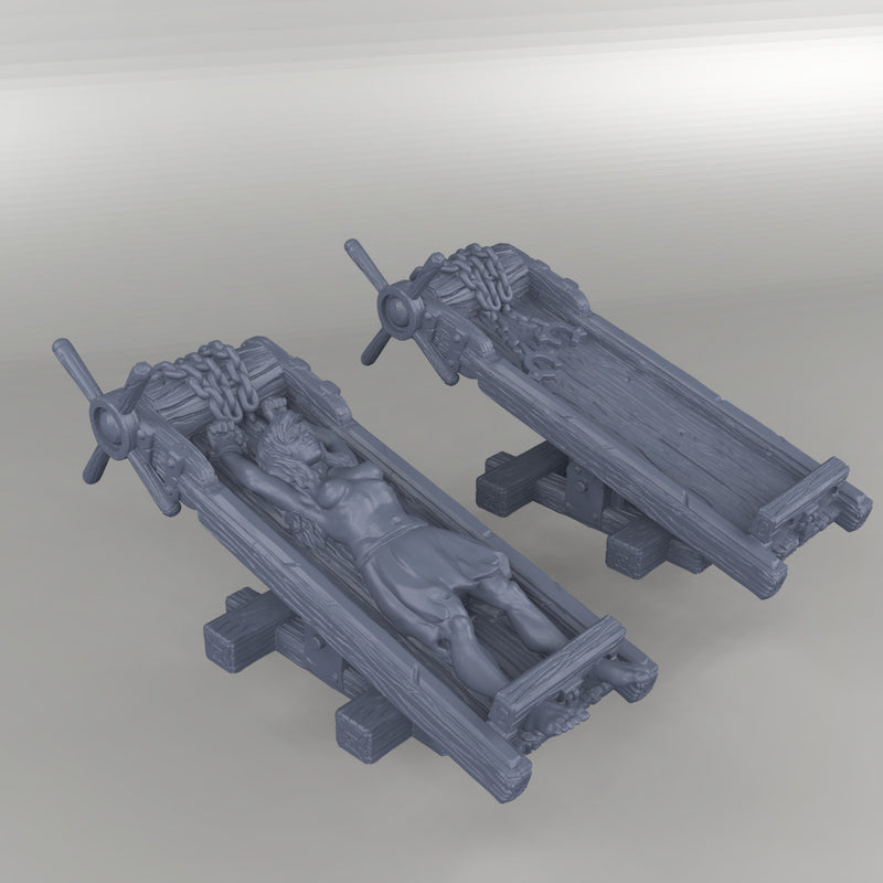 Toutre Rack Torture rack - Tiny Furniture - Miniatures by Only-Games.co