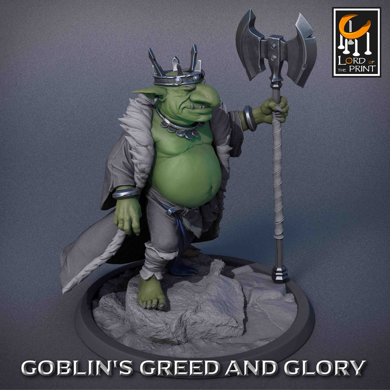 Goblin King Stand With Crown - Only-Games