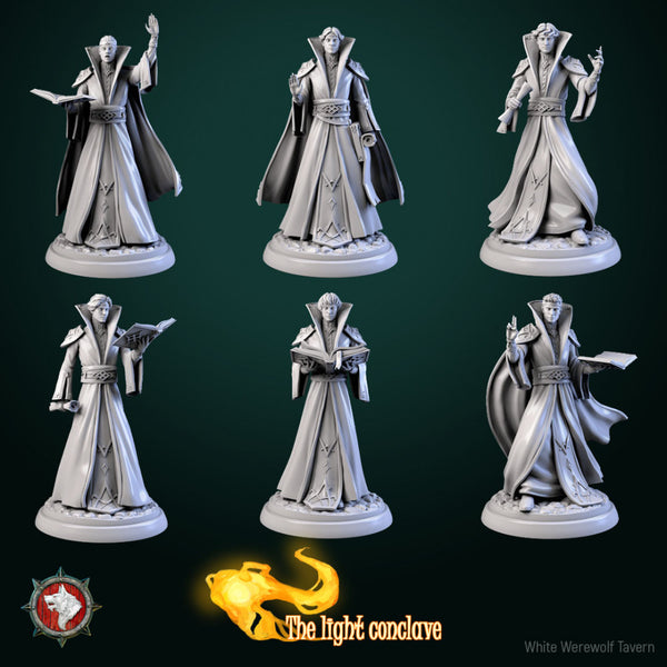 Exorcists set 6 miniatures 32mm - Only-Games