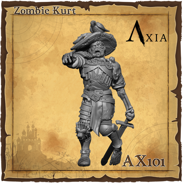 AX101 - Zombie Kurt - Only-Games